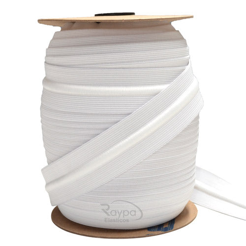 elastico con jareta blanco de 31 mm 50 mts
