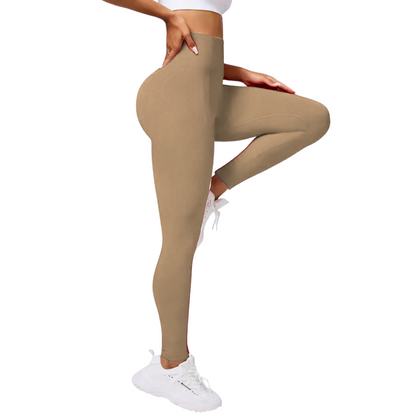 Leggins Mallas Deportivas 3 Piezas Con Cintura Alta De Colores