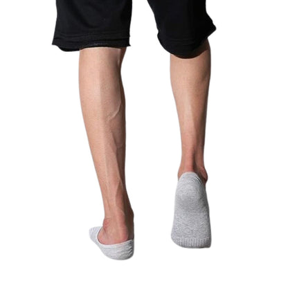 12 Pares Calcetines Invisibles Antideslizantes De Hombre