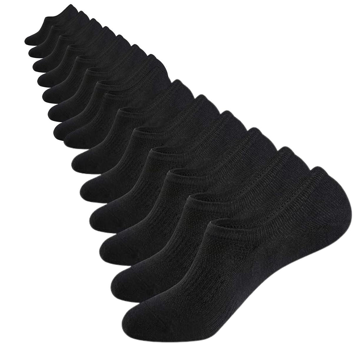 calcetines invisibles antiderrapantes silicon caballero 12 pares