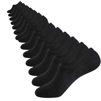 Calcetines invisibles Antiderrapantes Silicon Caballero 12 Pares