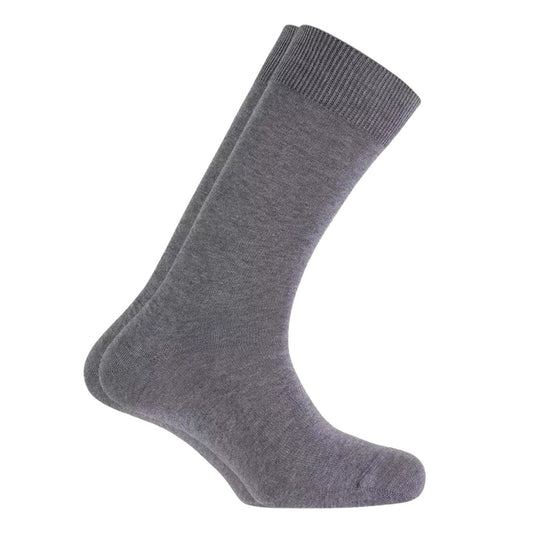 Liquidacion Calcetines De Vestir LUXOR Algodón 12 Pares SOLO GRIS