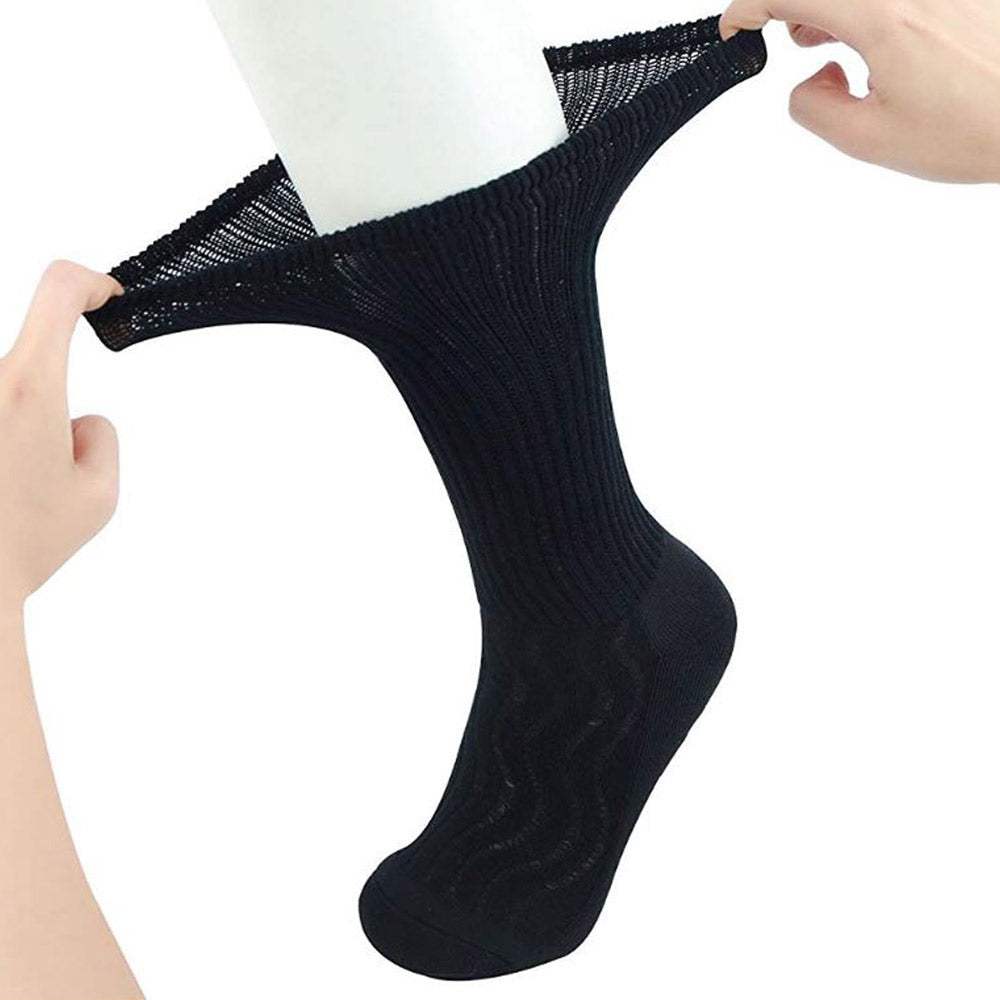 RELAXSAN 560 - Calcetines para diabéticos para hombres y mujeres,  calcetines sin costuras, no vinculantes para pies sensibles, algodón y  cangrejo