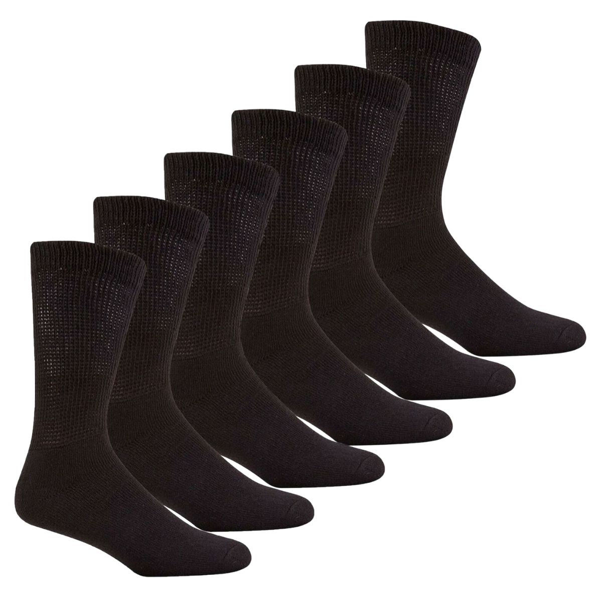 calcetines de algodon para diabetico (6 pares)