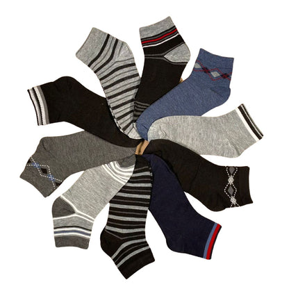 Calcetines de algodón para hombre (12 pares)