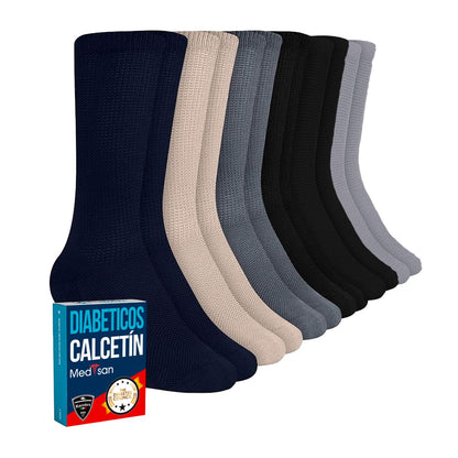 Calcetines Para Pie Diabético 6 Pares