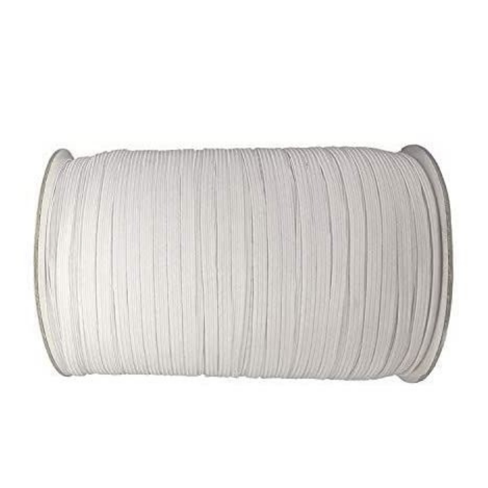 elastico crochet blanco de 15 mm 100 mts
