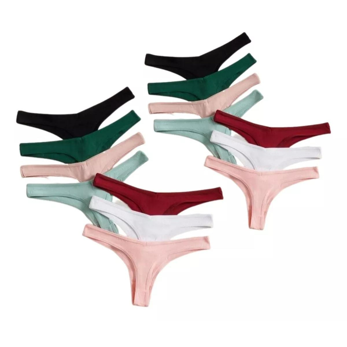 tanga algodon deportiva comoda surtida mayoreo 1 pza
